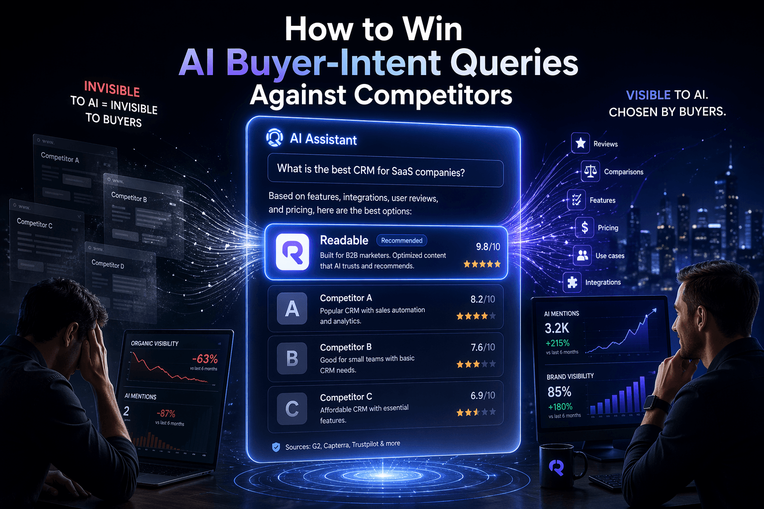 How to Win AI Buyer-Intent Queries Against Competitors