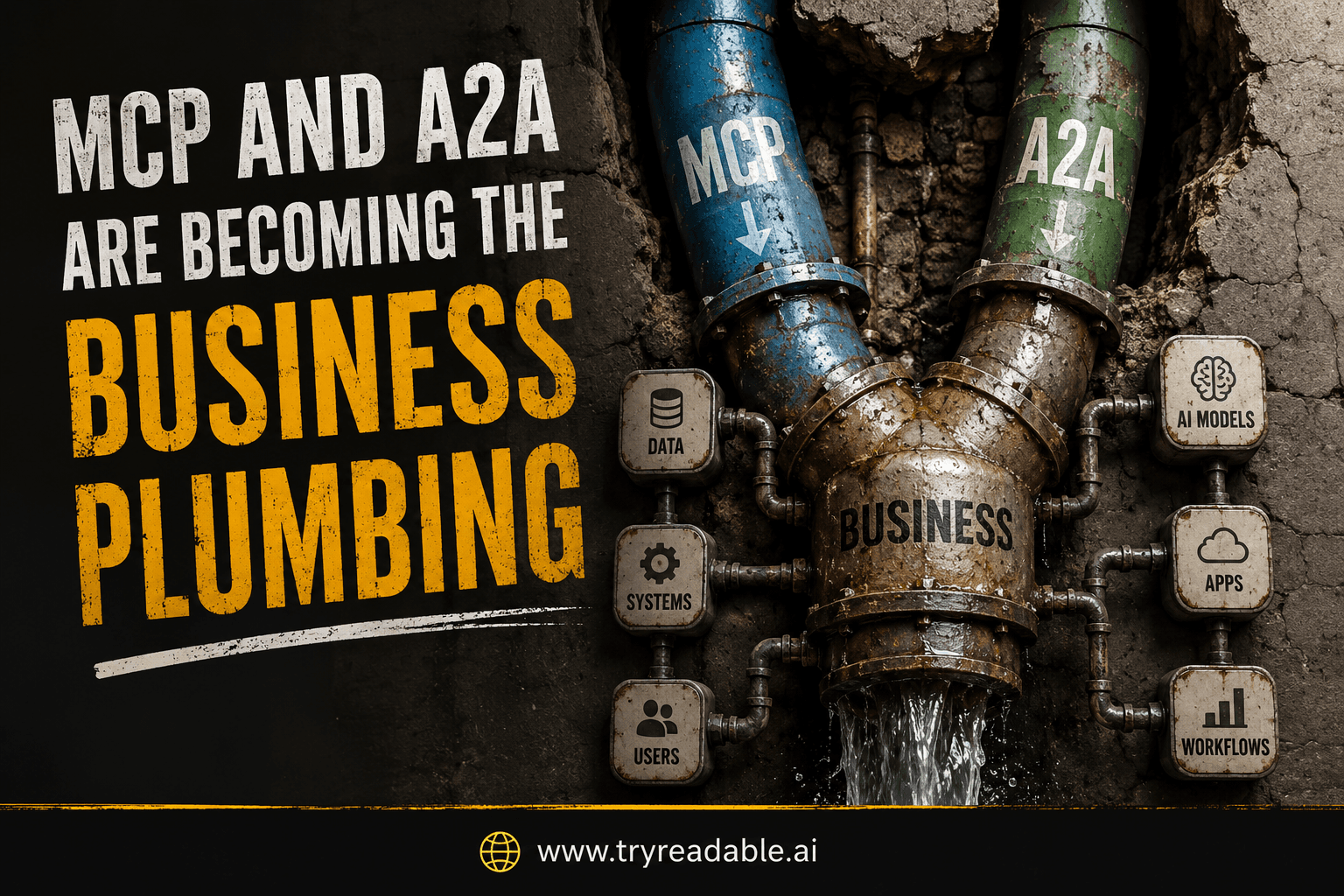 MCP And A2A Are Becoming The Business Plumbing